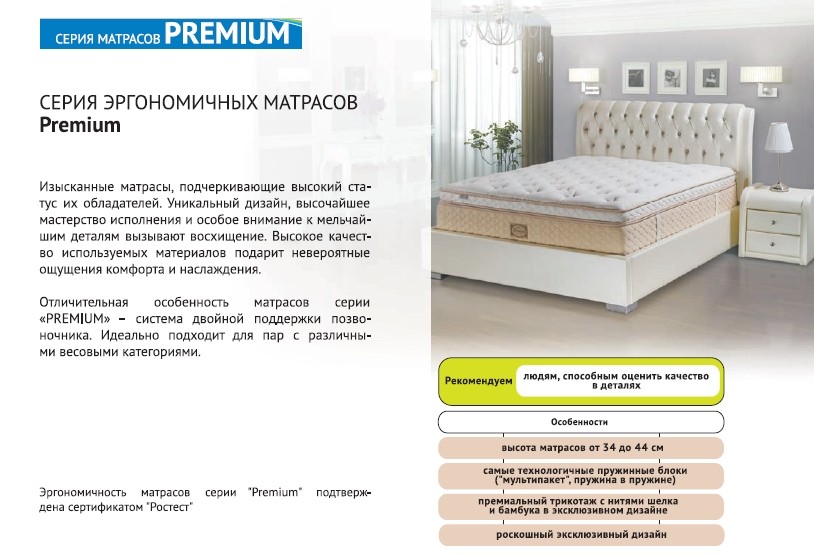 Матрас Кинг 140/160х186