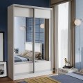 Шкаф-купе Тринити 9 1350 мм Сандал светлый