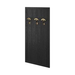 Берген 1791 Панель с крючками  широкая DARK