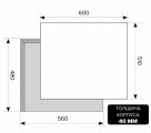 Газовая панель LEX GVS 642 IX